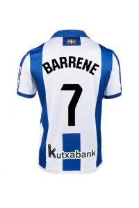 Real Sociedad Ander Barrenetxea #7 Fotballdrakt Hjemme Klær 2024-25 Korte ermer